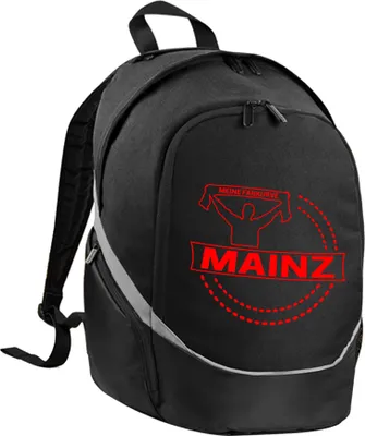 Produktbild von multifanshop Rucksack - Mainz - Meine Fankurve, schwarz, Größe one size