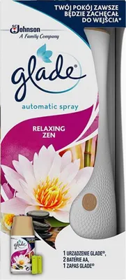 Zdjęcie produktu dla GLADE Automatic Relaxing Zen 269 ml
