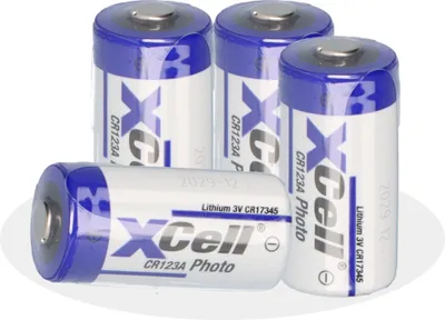 Immagine prodotto di 4x batterie CR123A DL123A 3V CR17345 Ultra Litio Foto sciolte