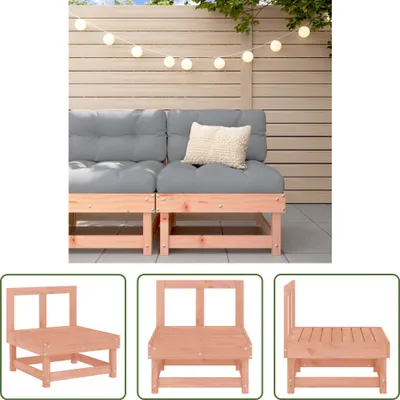 Produktbild von The Living Store Garten-Mittelsofa Massivholz Douglasie