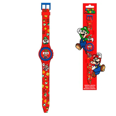 Produktbild von Coriex Kinderuhren - Trendige Digitaluhren für Kids | Super Mario