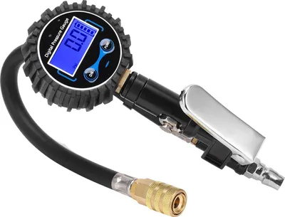 Image de Manomètre de pression d'air des pneus pour voitures, motos, camions, etc