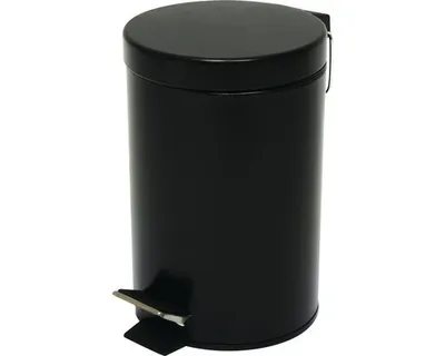 Produktbild von MSV Treteimer 3 l schwarz matt
