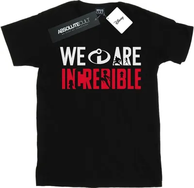 Produktbild von Disney - "Incredibles 2 We Are Incredible" T-Shirt für Herren BI51592 (4XL) (Schwarz)