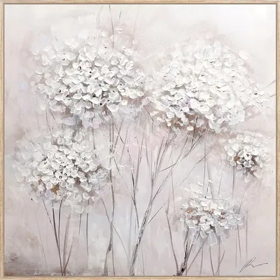 Produktbild von Ölgemälde Blumen 60X60