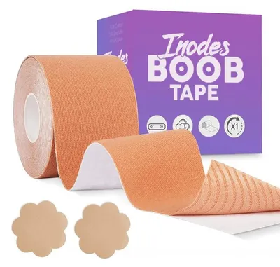 Produktbild von Inodes Brust Tape - Klebeband für perfekten Halt, inkl. Nippelpads