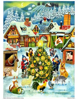 Imagen del producto de Adventkalender Großformat sort.