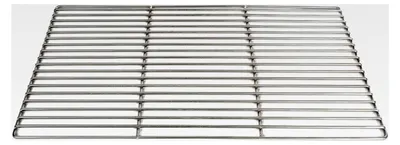 Produktbild von Grillrost aus Edelstahl 55 x 40 cm mit Grillstabdurchmesser 6 mm, rostfrei und elektropoliert