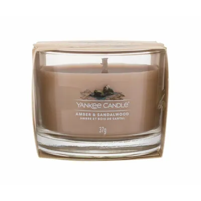 Zdjęcie produktu dla Świeca zapachowa Amber & Sandalwood 37 - Yankee Candle