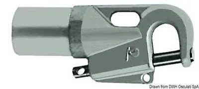 Produktbild von Spinnakerpole-Befestigung 50x46 mm - Osculati 60.328.10