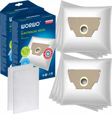 Produktbild von Staubsaugerbeutel Elektrolux Mondo 3601 Ersatz 8 Stück Einlassfilter 2 Stück