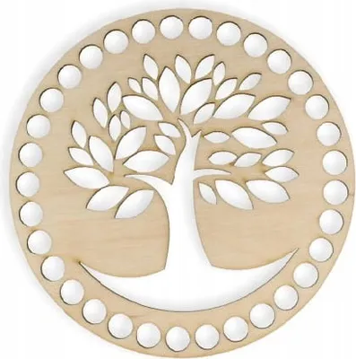 Produktbild von Sperrholzbasis, verschiedene Designs und Größen, Korbbasis, Häkelkorb, Naturholzboden, Holzkorbbasis, Häkelkorb-Webzubehör