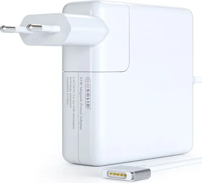 Produktbild von GO SOLID! Ladegerät kompatibel mit MacBook Pro - Magsafe 2 - 85W
