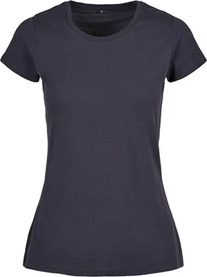 Immagine prodotto di Build Your Brand Basic BB012 | LadiesŽ Basic Tee Maniche corte e incastonate - Colore: Navy - Taglia: XXL