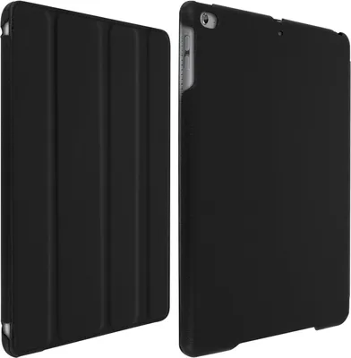 Image de Étui à rabat Akashi pour iPad Air 2 avec fonction Sleep / Wake Up - Noir