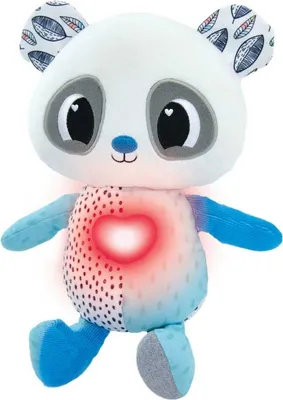 Produktbild von TOMY Lamaze | Panda Bär mit Pulsierendem Herz – Plüschfigur mit Herzschlaggeräuschen – 9m+