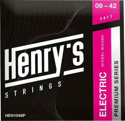 Zdjęcie produktu dla Henry's Nickel Wound Premium 09-42 Struny do gitary elektrycznej