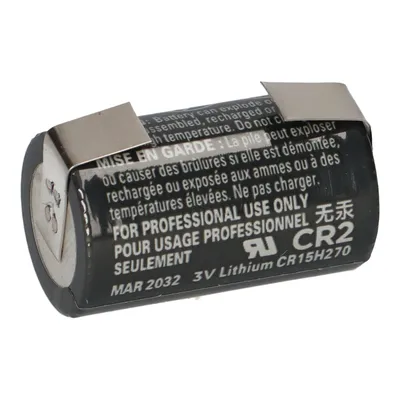 Image de Pile au lithium Procell Intense CR2 3V 920mAh à souder en U