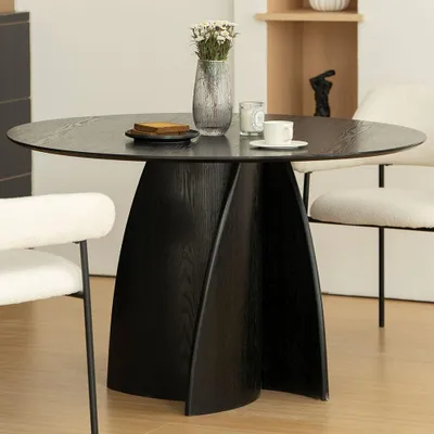 Produktbild von Milton & Oldbrook Esstisch Ø 120 cm Kerava Schwarz