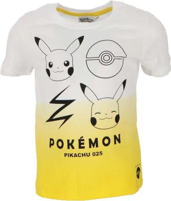Obrázek produktu pro Pokemon Tričko s krátkým rukávem bavlněné tričko pro děti velikost 152