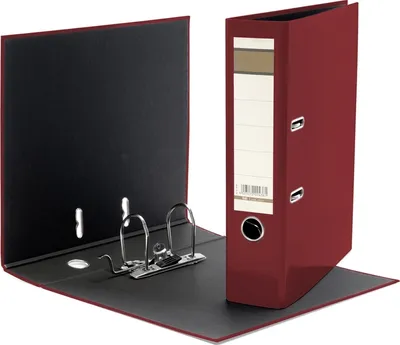 Produktbild von Aktenordner / DIN A4 / 75mm breit / Farbe: bordeaux