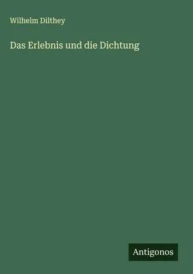 Produktbild von Das Erlebnis und die Dichtung