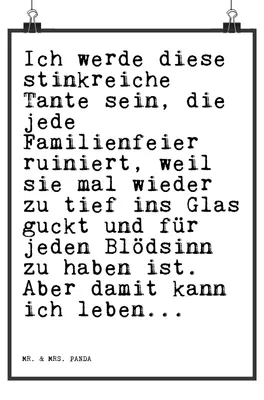 Produktbild von Mr. & Mrs. Panda Bild Ich werde diese stinkreiche... DIN A4 - Weiß - Geschenk, Spruch Sprüche Weisheiten Zitate Lustig Weisheit Worte, Neffe, wanddeko, drucke, Freundin