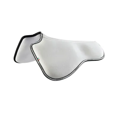 Produktbild von Acavallo Withers Free Memory Foam Pad Silicon Grip System Dressage, Farbe:White