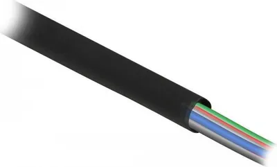 Produktbild von Delock Schrumpfschlauch 2 m x 19,1 mm Schrumpfungsrate 4:1 schwarz (20669)