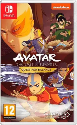 Produktbild von Nintendo Games Switch Avatar: The Last Airbender-quest For Balance (code In Box) Mehrfarbig PAL Mehrfarbig PAL