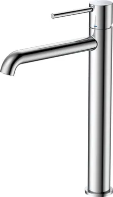 Produktbild von Avapax | Waschbeckenarmatur Stehend Hoch - Chrom - Messingkörper - Keramikkartusche 30 Mm - Aufsatz