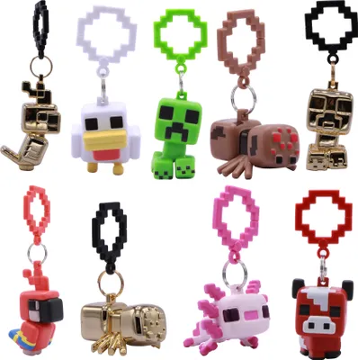 Produktbild von Minecraft Rucksack-Anhänger, offiziell lizenziert, leicht und handlich, zum Sammeln
