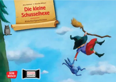 Produktbild von Die kleine Schusselhexe. Kamishibai Bildkartenset