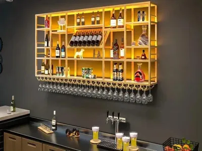 Immagine prodotto di Portabottiglie Porta bicchieri da vino Portabottiglie Portabottiglie Mobili da vino Portaoggetti da vino