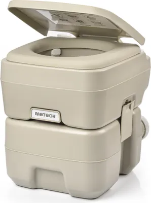 Produktbild von Campingtoilette, Tragbare Toilette, Reisetoilette Meteor 20L mit Spülung