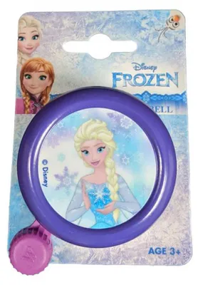 Produktbild von WIDEK Disney Frozen Elsa Fahrradklingel lila.