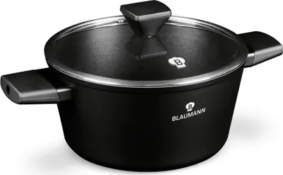 Produktbild von Blaumann Schwarz Silber Kasserolle Ø24cm
