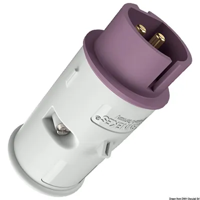 Immagine prodotto di Presa di corrente, 2 poli con terminali a vite 12/24V 16A , 1 pezzo