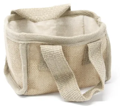 Imagen del producto de Cesta pequeña de yute - 16x10x12cm - Natural
