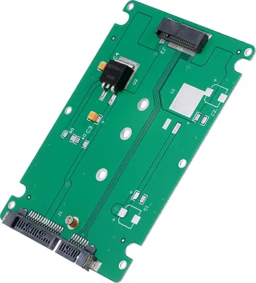 Immagine prodotto di Adattatore convertitore da SSD NGFF M.2 a SATA III a 22 pin con alloggiamento da 2,5'' 2280 2260 2242 2230