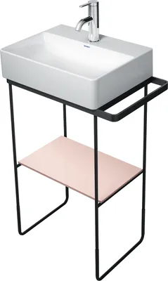 Produktbild von Duravit Glaseinleger DURASQUARE für Metallkonsole 003109/110 apricot pearl
