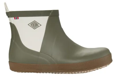 Produktbild von Viking Herren Seilas Heritage Gummistiefelette Olive/Brown 46
