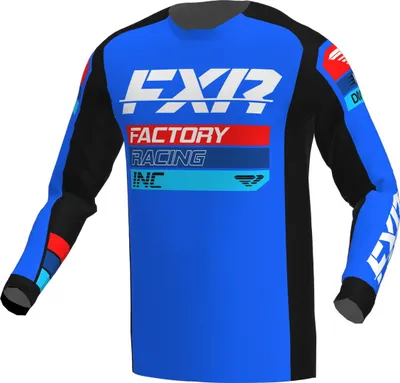 Zdjęcie produktu dla Koszulka motocrossowa FXR Clutch 2023, blau/schwarz, L