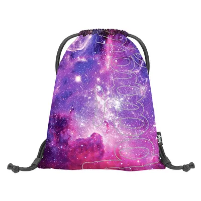 Produktbild von Baagl Turnbeutel für Mädchen mit reflektierenden Elementen (Skate Galaxy)