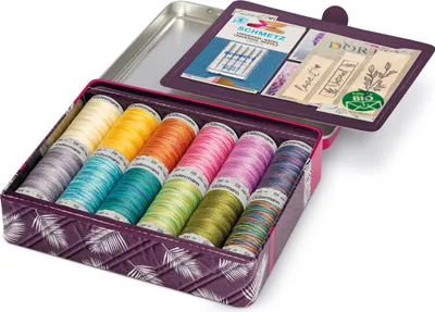 Produktbild von Gütermann Baumwolle 30-Box, 12 Spulen à 300 m