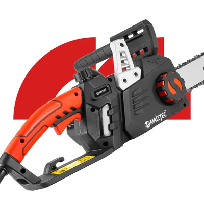 Produktbild von Elektrische Kettensäge MalTec 3550W Motorsäge 40 cm Schnittlänge 230 V autom. Kettenschmierung Holzsäge Ketten Baumsäge Sicherheitsbremse
