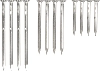 Produktbild von 12er Set Baumfreundliche Aluminium Nägel für Nistkästen und Futterhäuser