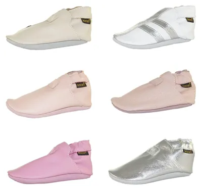 Produktbild von Boumy Krabbelschuhe Lauflernschuhe Babyschuhe verschiedene Farben und Modelle, Farbe:pink, Größe:EUR 21