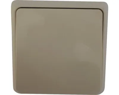 Produktbild von ELSO Renovierung AP Taster 506300 flach 1 Schliesser 42V perlweiss
