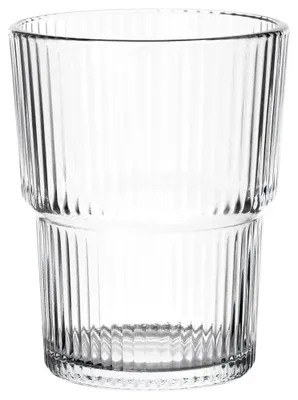Image de Verres - Verres à boire de 380 ml - Lot de 6 - Transparent - Pour l'eau, le jus et les boissons froides